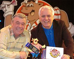 Tony Green and Dave on Bullseye